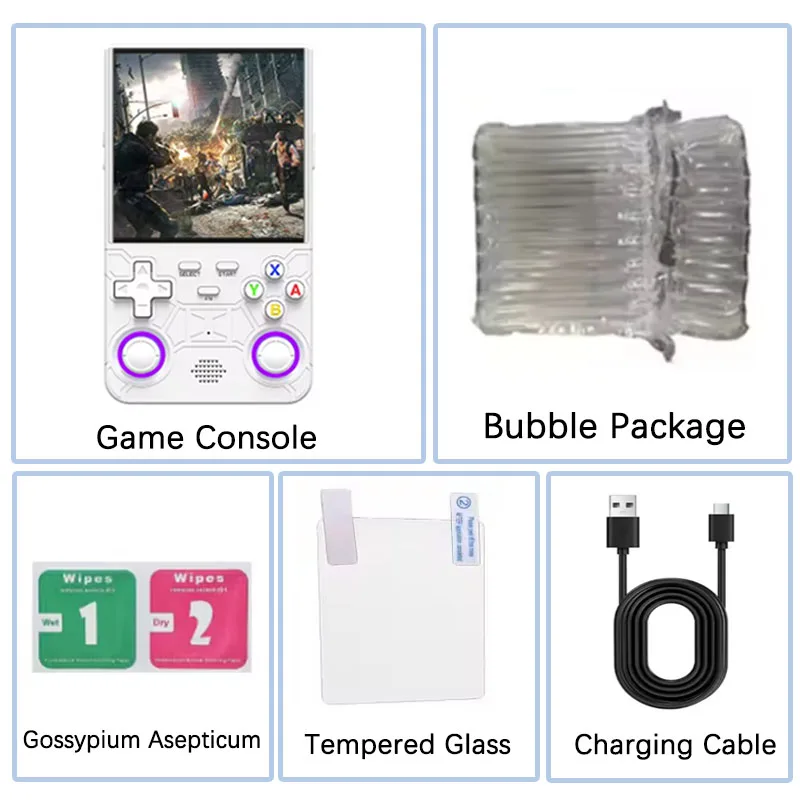 Portable R36Ultra Retro Handheld Game Console 4.0-inch Open-source Linux held Game 10