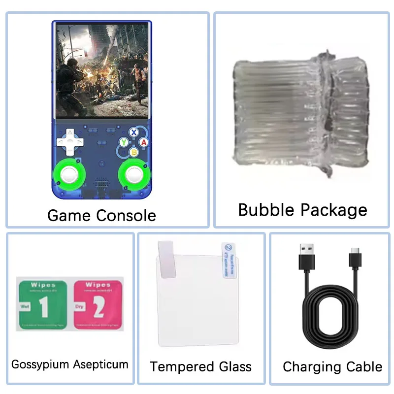 Portable R36Ultra Retro Handheld Game Console 4.0-inch Open-source Linux held Game 7