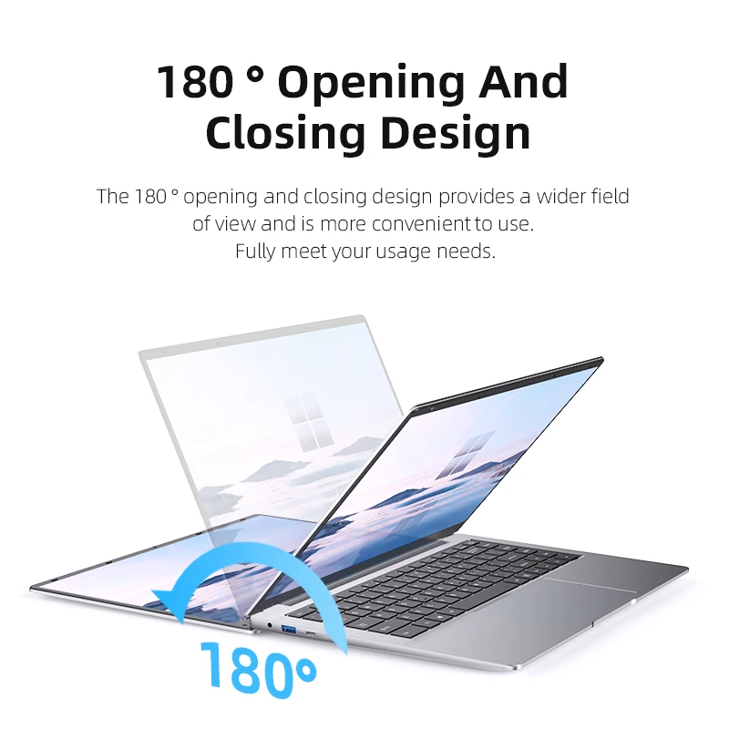 14.1inch Intel Atom A3950 Laptop Computer Windows 11 3