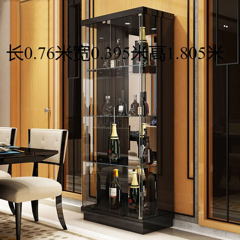 European-Style Glass Wine Cabinet 13