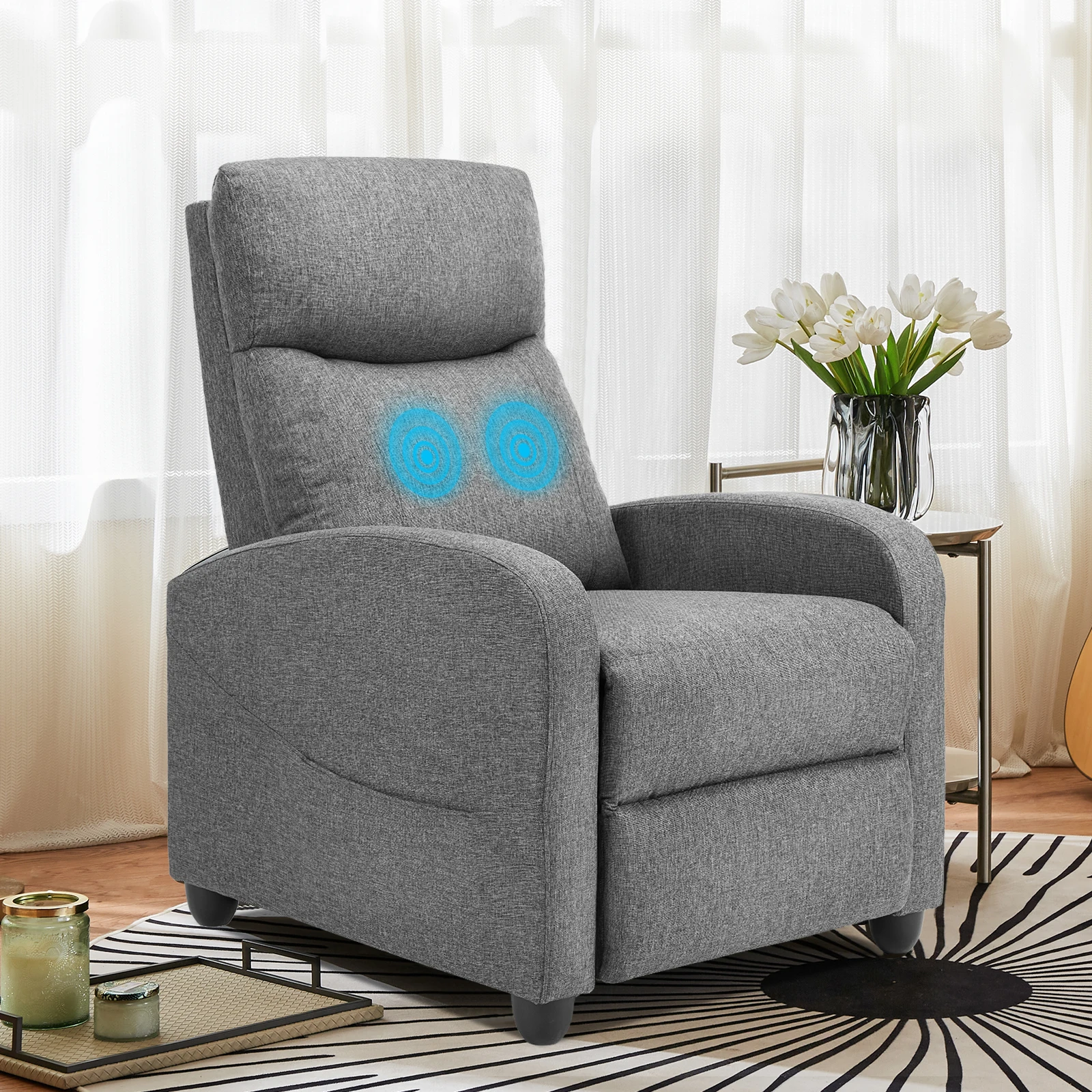 JHK Recliner Chair Massage Sofa 7