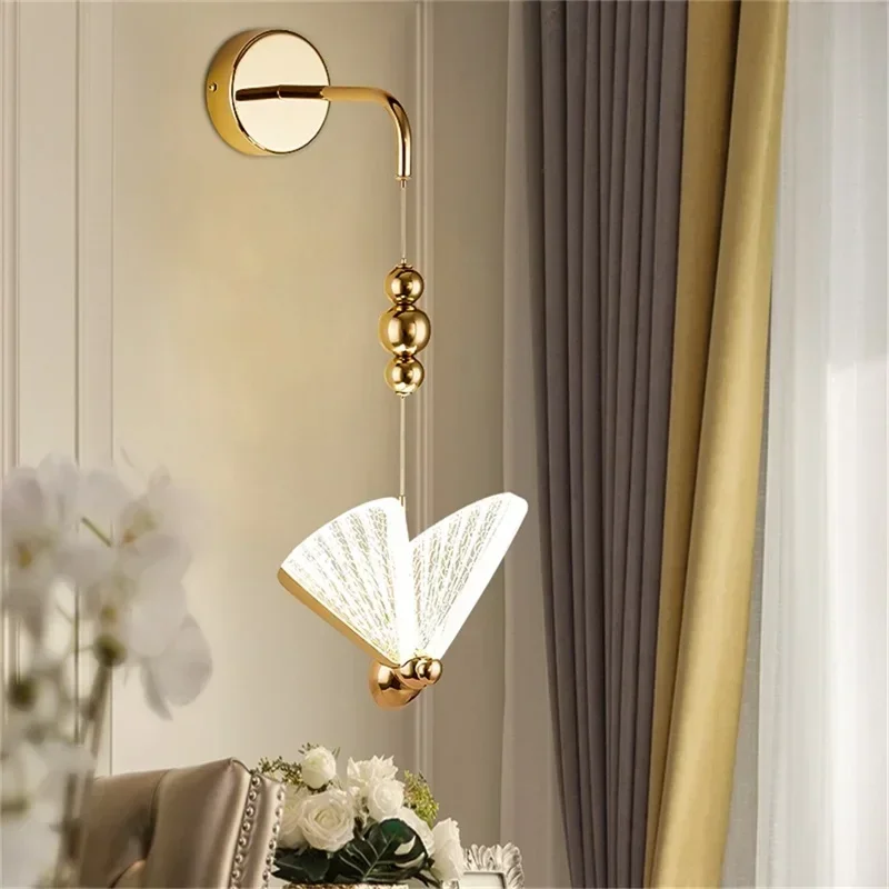 ASHER Nordic Creative Butterfly Wall Lights 1