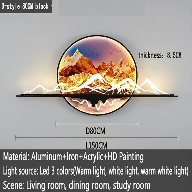 ULANI Modern Picture Wall Light LED Chinese 11