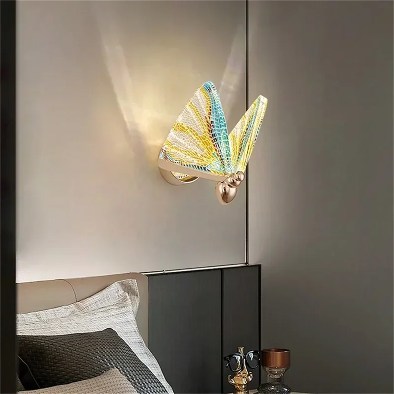 ASHER Nordic Creative Butterfly Wall Lights 4