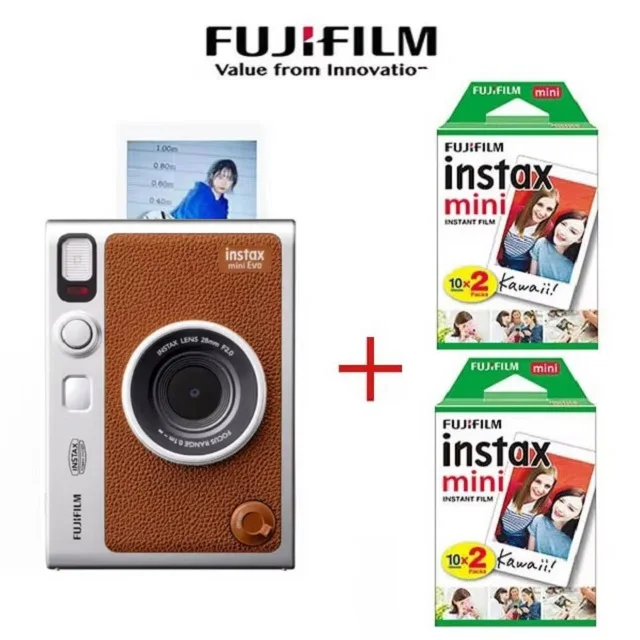 Original Fujifilm Instax Mini Evo Camera Fuji Instant Camera Smartphone 9