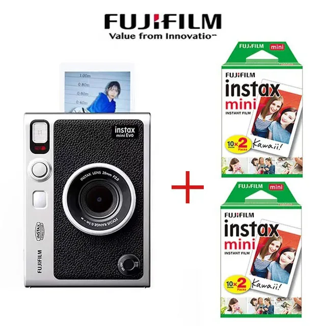 Original Fujifilm Instax Mini Evo Camera Fuji Instant Camera Smartphone 8