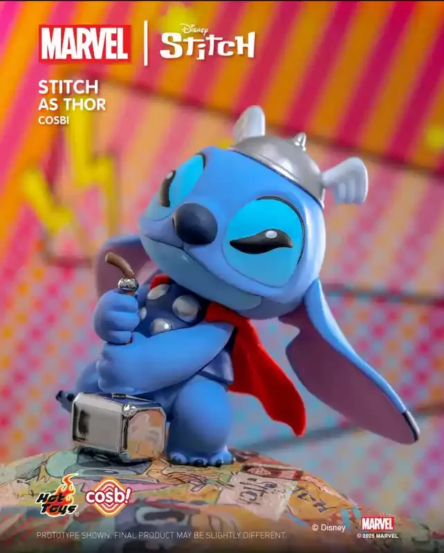 Original Blind Box Hottoys Marvel Stitch Cosbi Series Mystery Surprise Bot 22