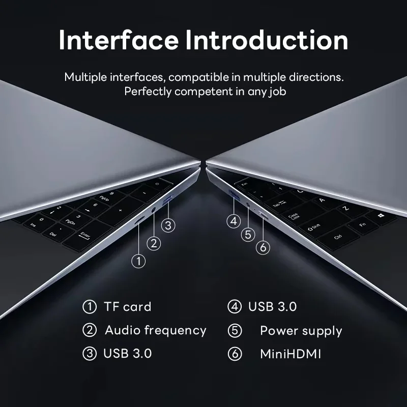 Windows 11 Pro 15.6 laptop Intel celeron 6