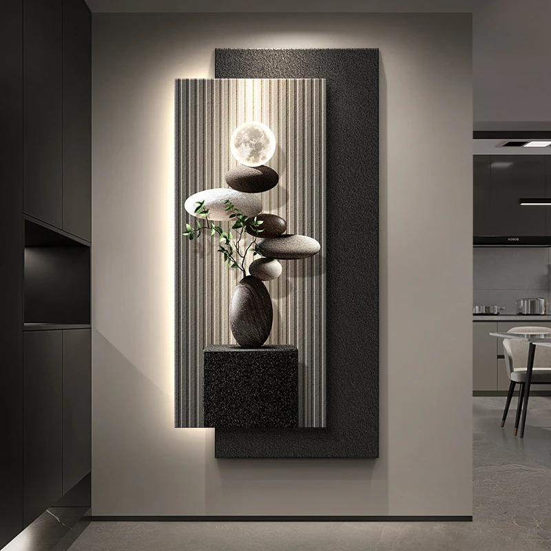 The Corridor Room Is Decorated With Light 5