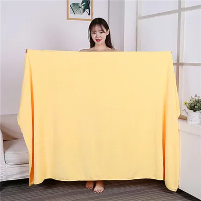 Extra large microfiber bath towel, super absorbent, 11