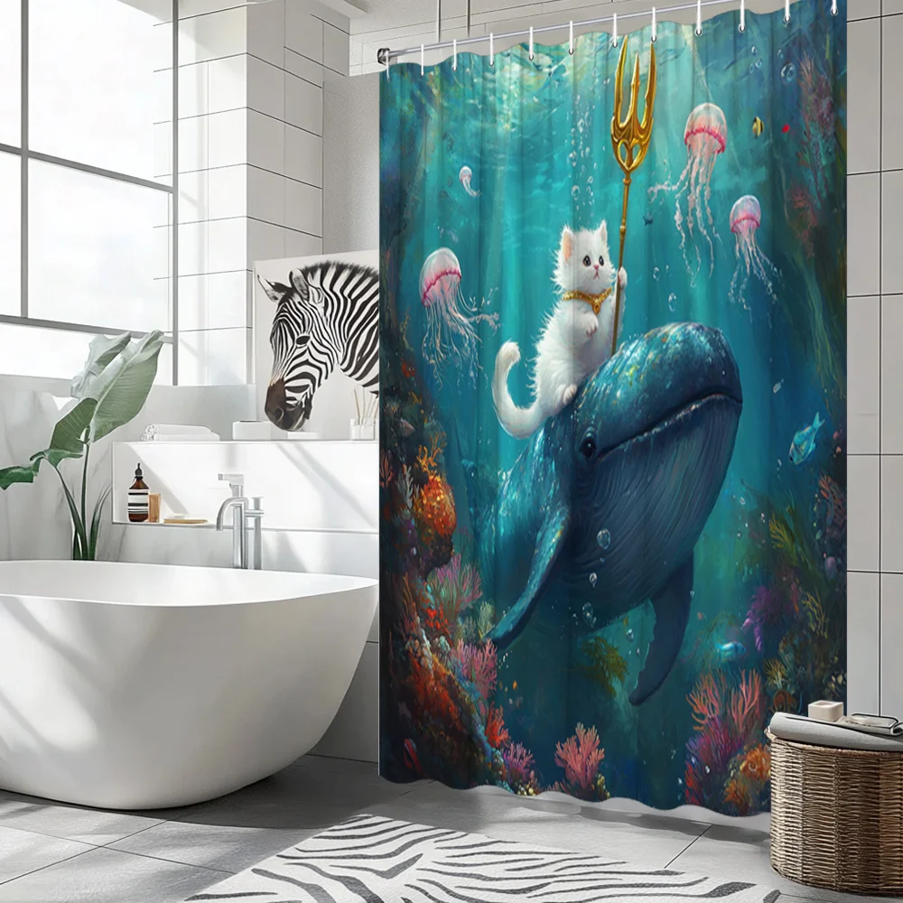 Fantasy Ocean Shower Curtain: 2