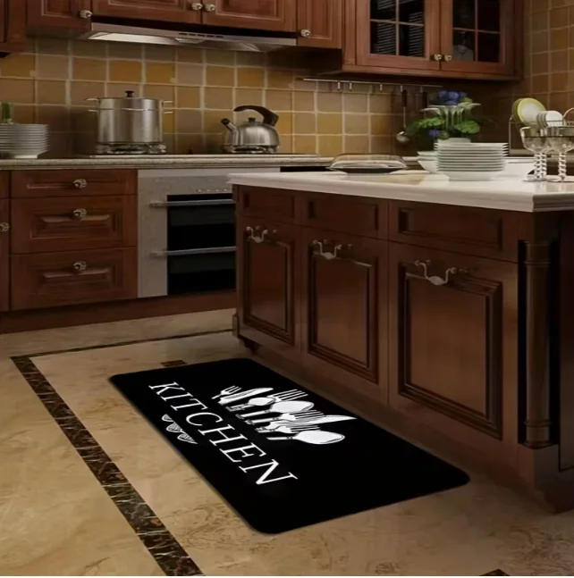 Soft Kitchen Carpet Soft Floor Mat Running Carpet Living Room Bedroom Carpet Kitchen Corridor Bathroom Washing Machine Carpet 7