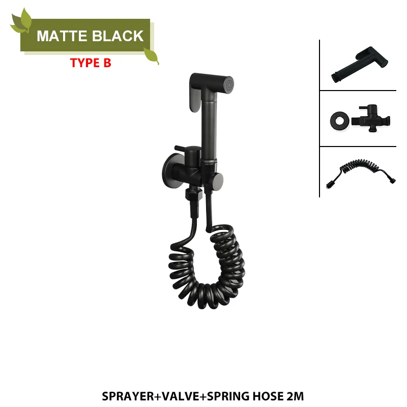 Brass Handheld Toilet Bidet 26