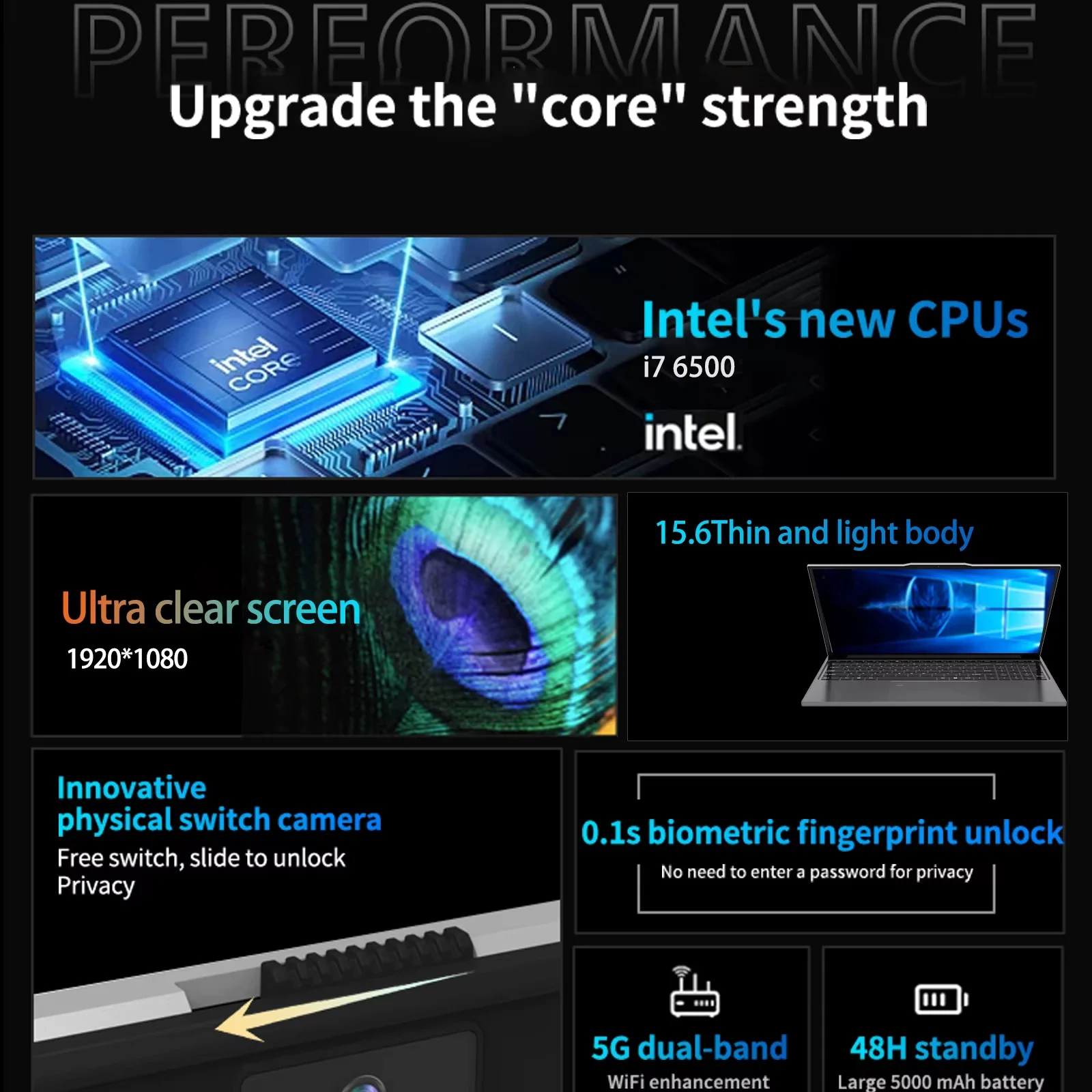 15.6 " Ultra Slim Intel Core 2