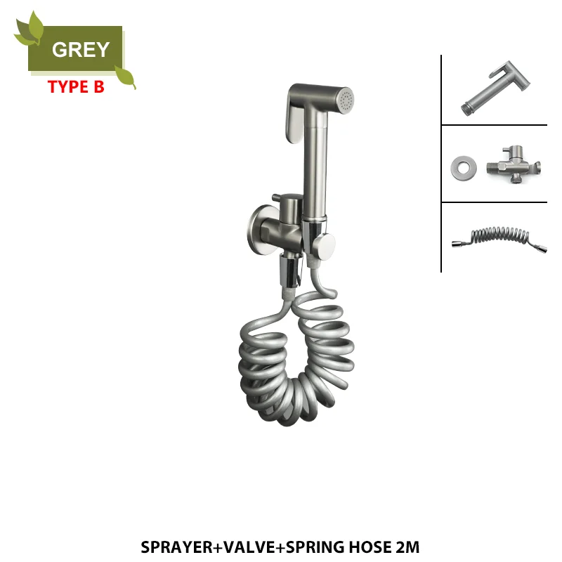 Brass Handheld Toilet Bidet 9