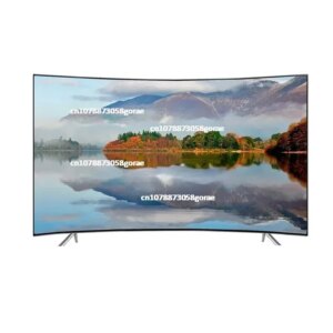 New 55 Curved TV 4K Ultra High Definition LED TV Wifi USB Video Fashion Design 55 Inch TV 4K 1