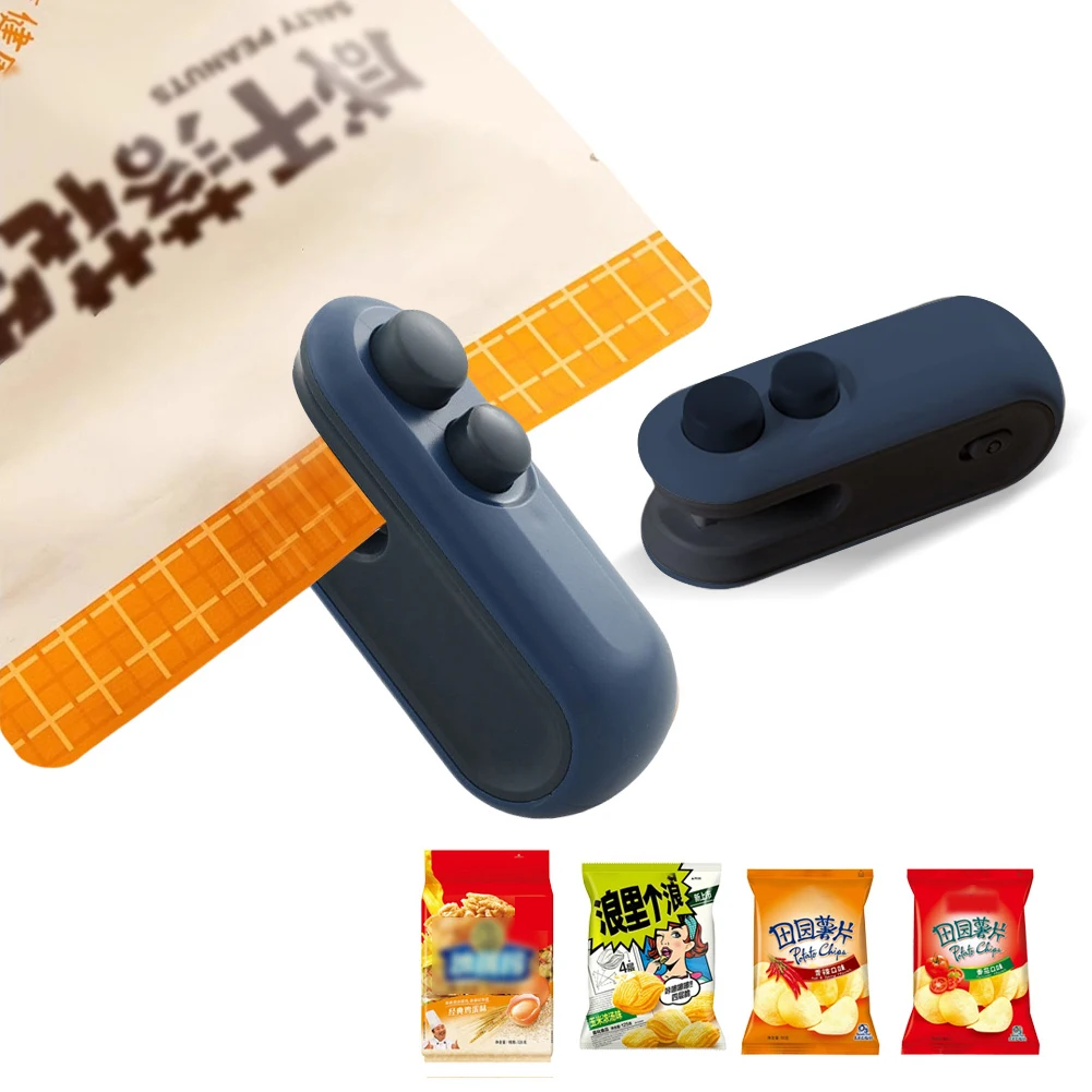 2 In 1 Sealer Cutter Mini Bag Sealer Handheld Heat Vacuum Sealer Handheld Bag Sealingess 4