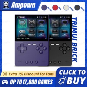 TRIMUI BRICK Handheld Game Console 3.2'' IPS Screen A133P Linux System Trimui 1