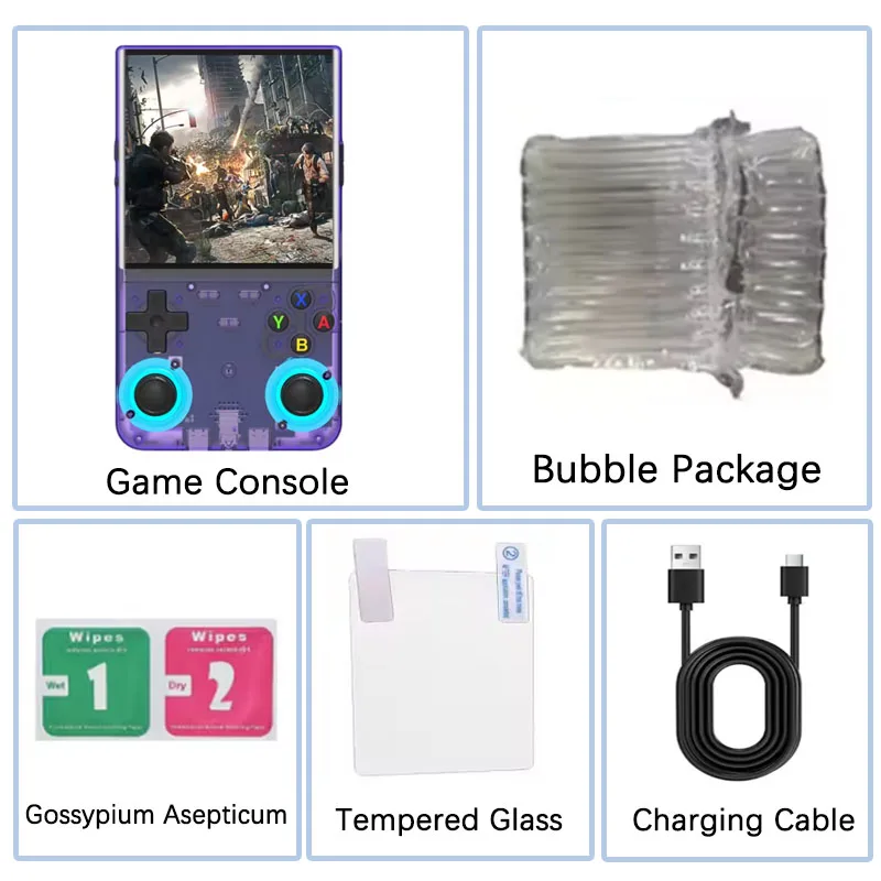 Portable R36Ultra Retro Handheld Game Console 4.0-inch Open-source Linux held Game 8
