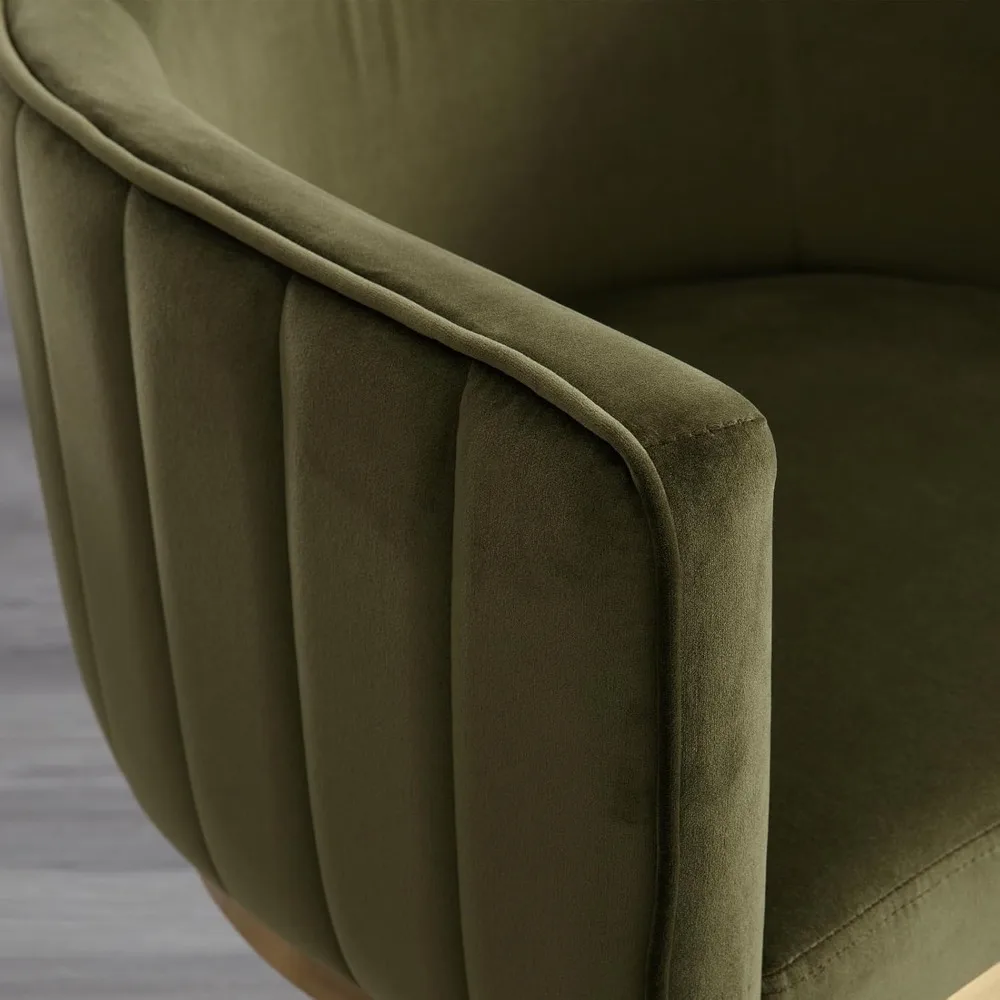 Pair of Modern Velvet Dining Chairs 6