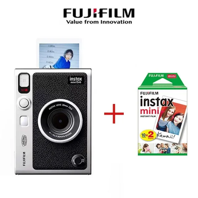 Original Fujifilm Instax Mini Evo Camera Fuji Instant Camera Smartphone 11