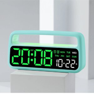 Digital LED Ambient Light Alarm Clock with Dual Alarms 14