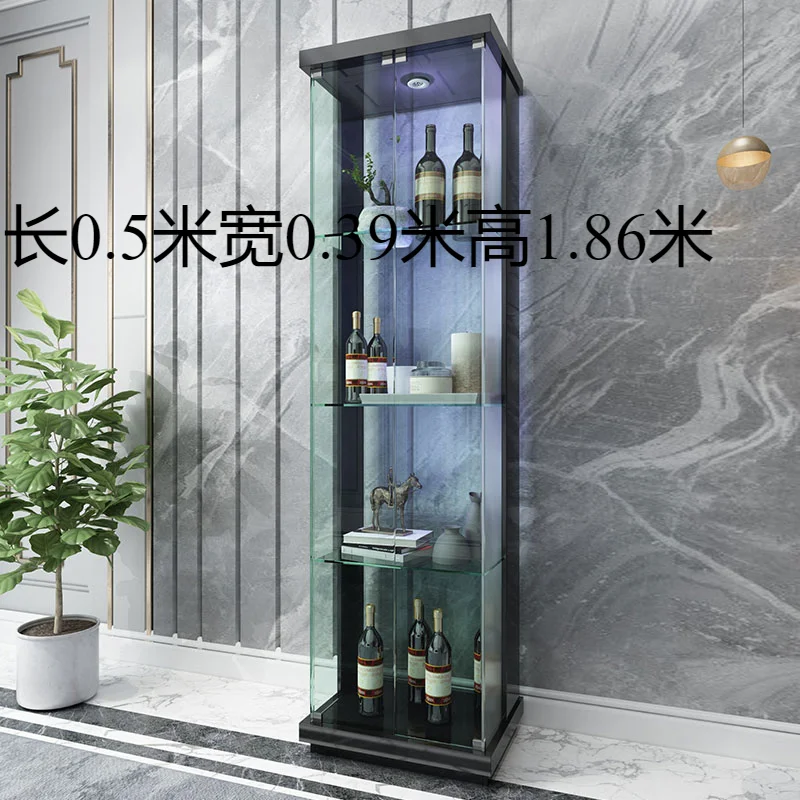 European-Style Glass Wine Cabinet 10