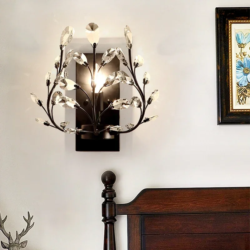 BROTHER Modern Crystal Wall lamp 3