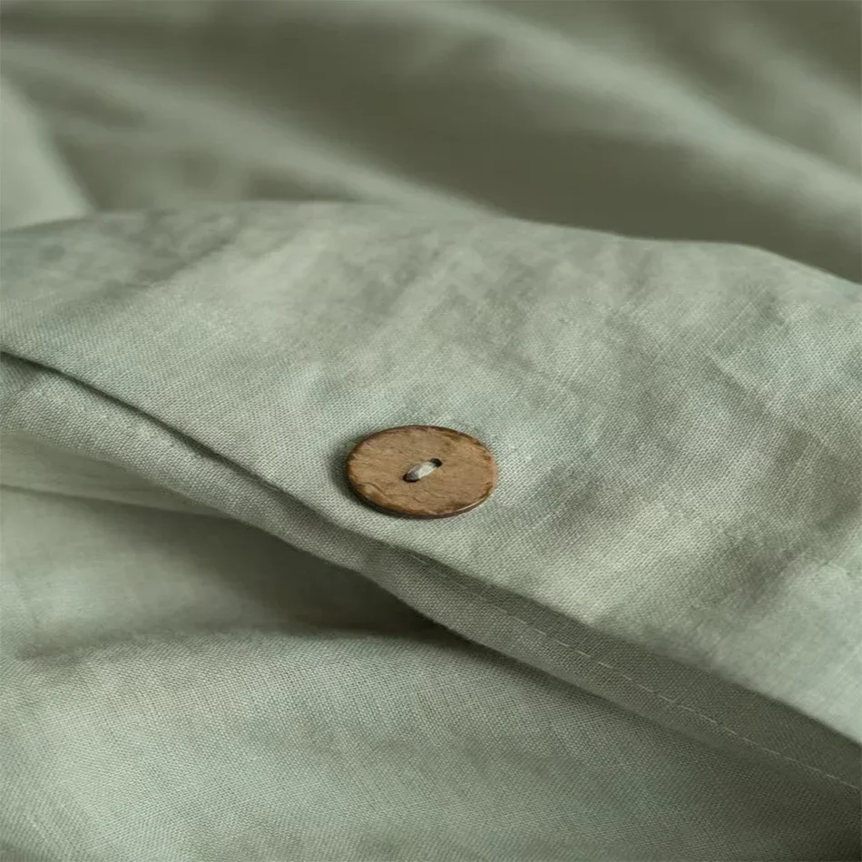 100% Linen Bed Duvet Cover Stone Washed linen duvet cover, stone-washed linen, 100% linen, bed cover, breathable bedding, soft linen, luxury duvet, durable linen, bedroom décor, natural bedding, 2