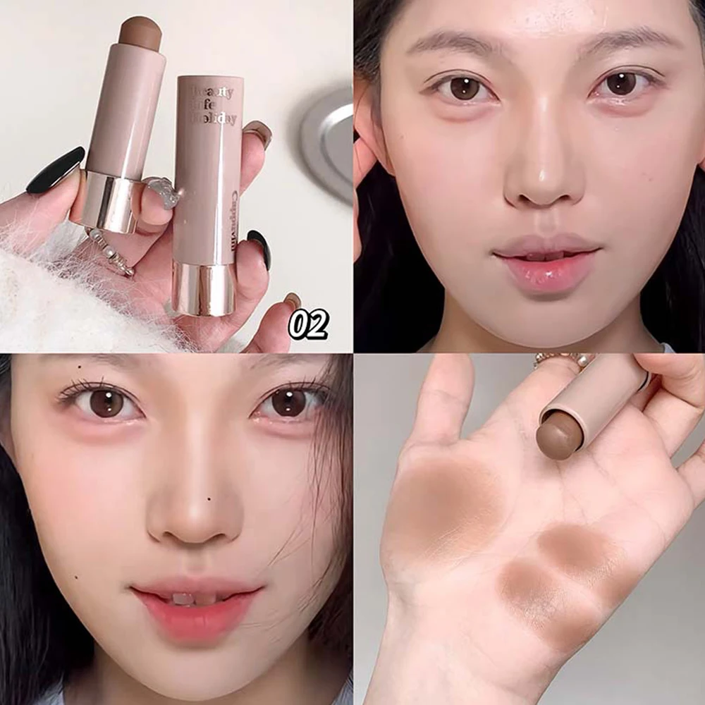Cappuvini Moisturizing Silky Three-dimensional Contour Stick Natural Matte Single Color 8