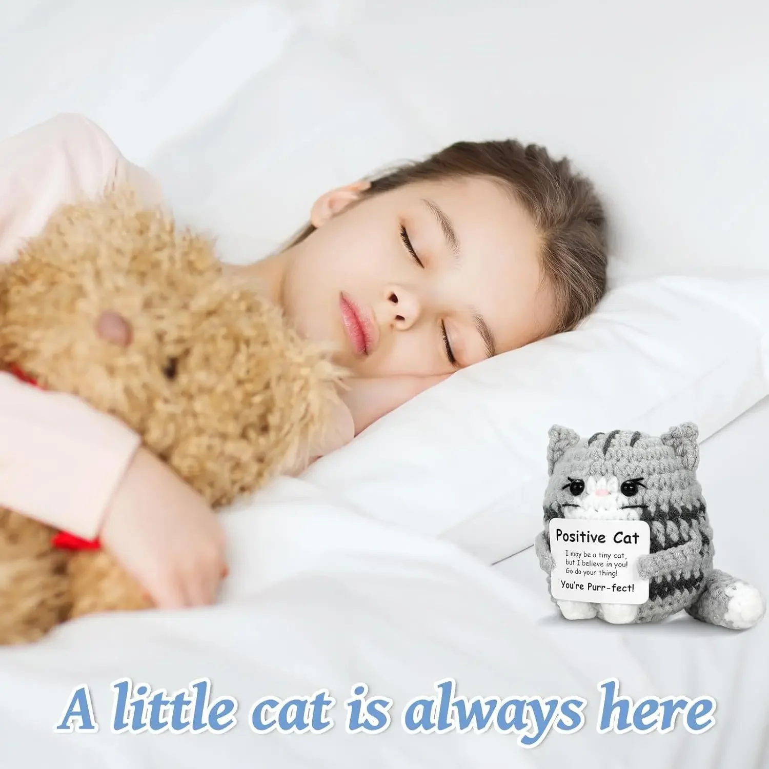 Crochet Cat Doll Ornament 5
