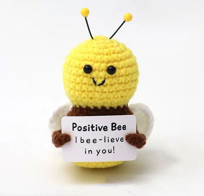 New Positive Energy Potato Hug Pocket Mini Handmade 17