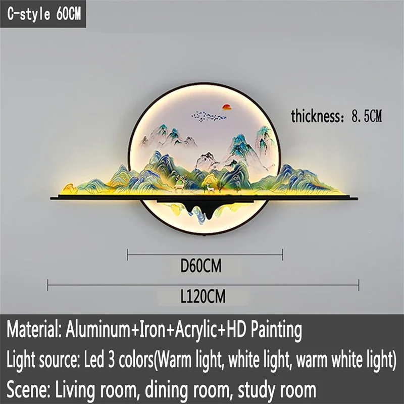 ULANI Modern Picture Wall Light LED Chinese 13