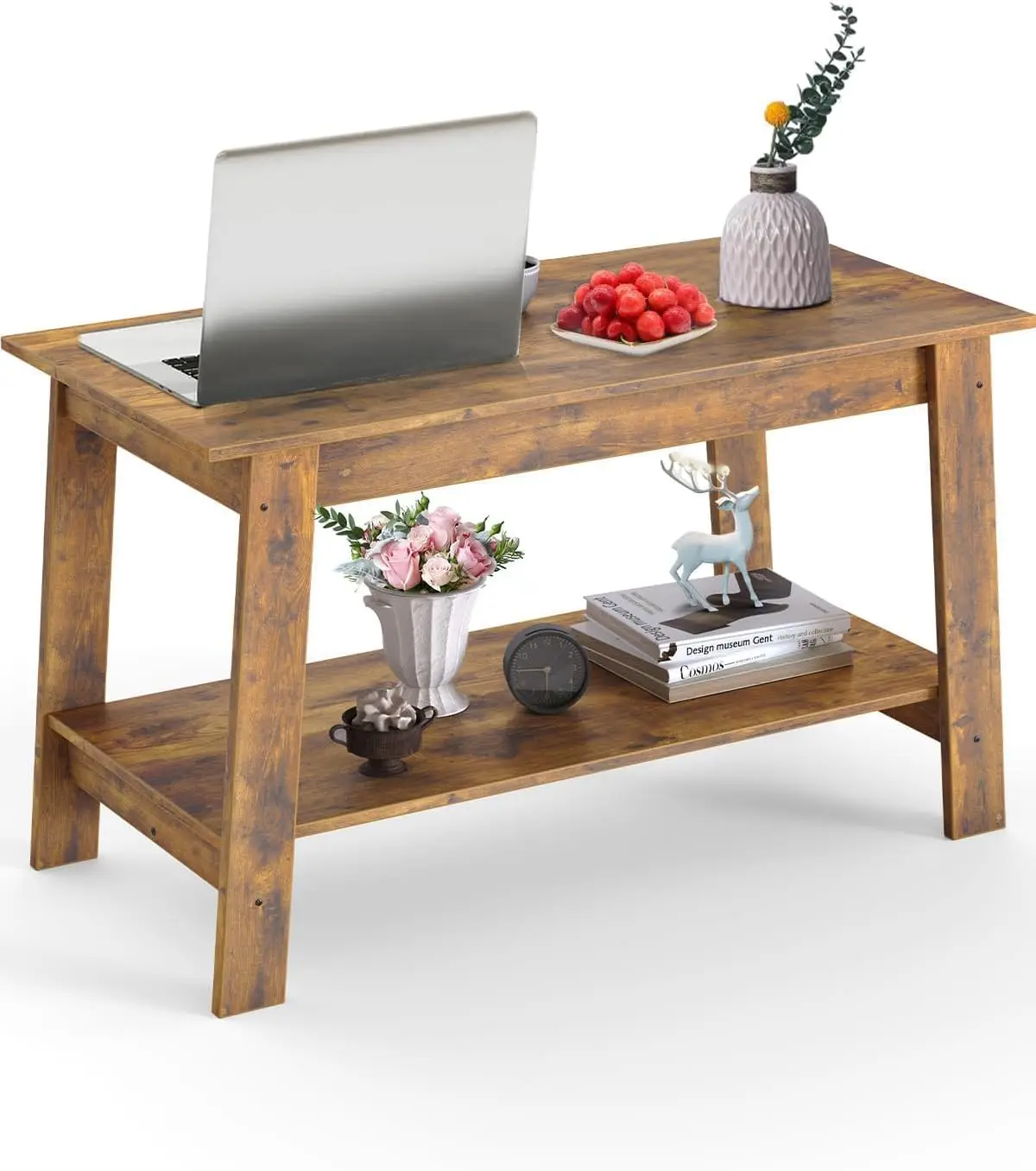 Rustic Farmhouse Wood Coffee Table 10