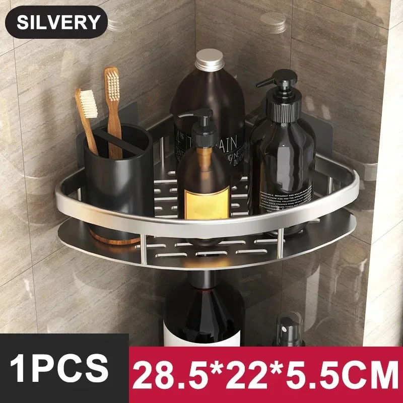 Bathroom Shelf Kitchen Storage Organizer 11