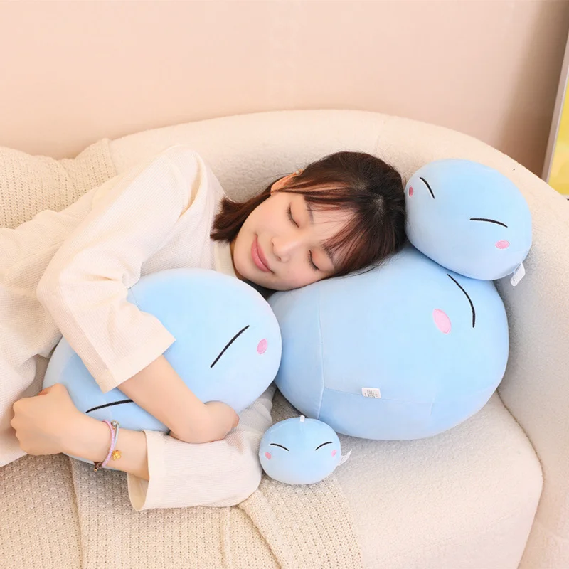 Rimuru Tempest Plush Toys Anime That Time I Got Reincarnated as a Slime Throw Pillow 4