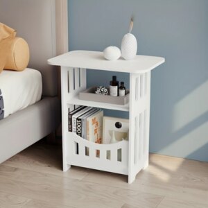 Modern Nordic Storage Side Table Small Coffee Table 1