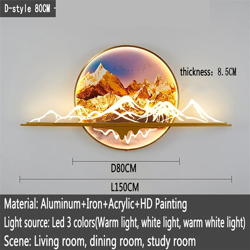 ULANI Modern Picture Wall Light LED Chinese 14