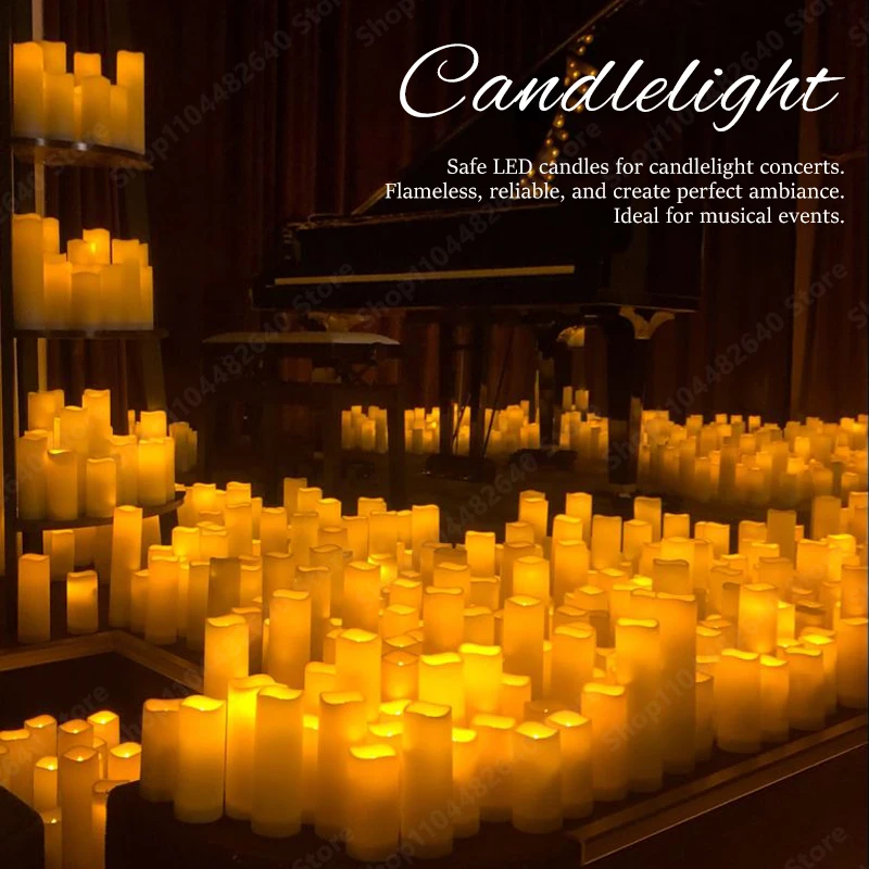 9-240Pcs Led Candles Flameless Candles 2