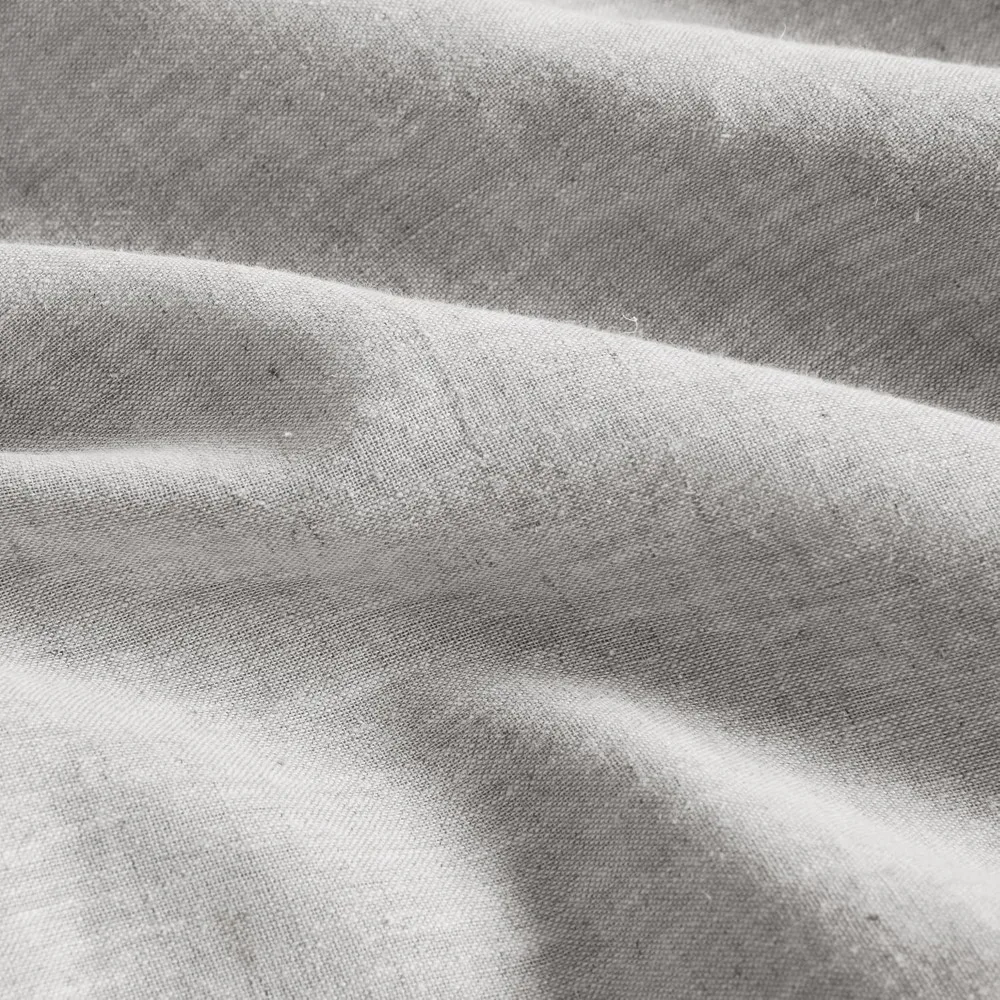 King Size Hyde Lane Linen Duvet Cover Set, 3-Piece Textured French Flax Linen 3