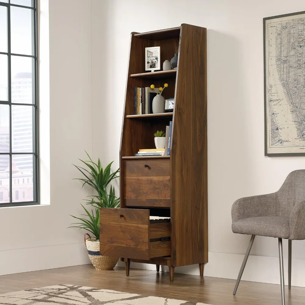 Harvey Park Tall Bookcase with Drawers 4