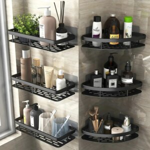 Bathroom Shelf Kitchen Storage Organizer 1