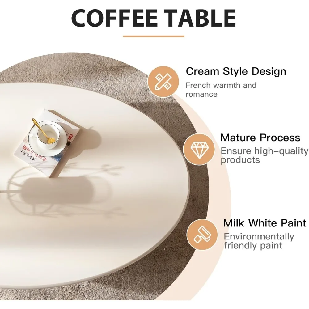 Cloud-Shape Cute Coffee Table 4