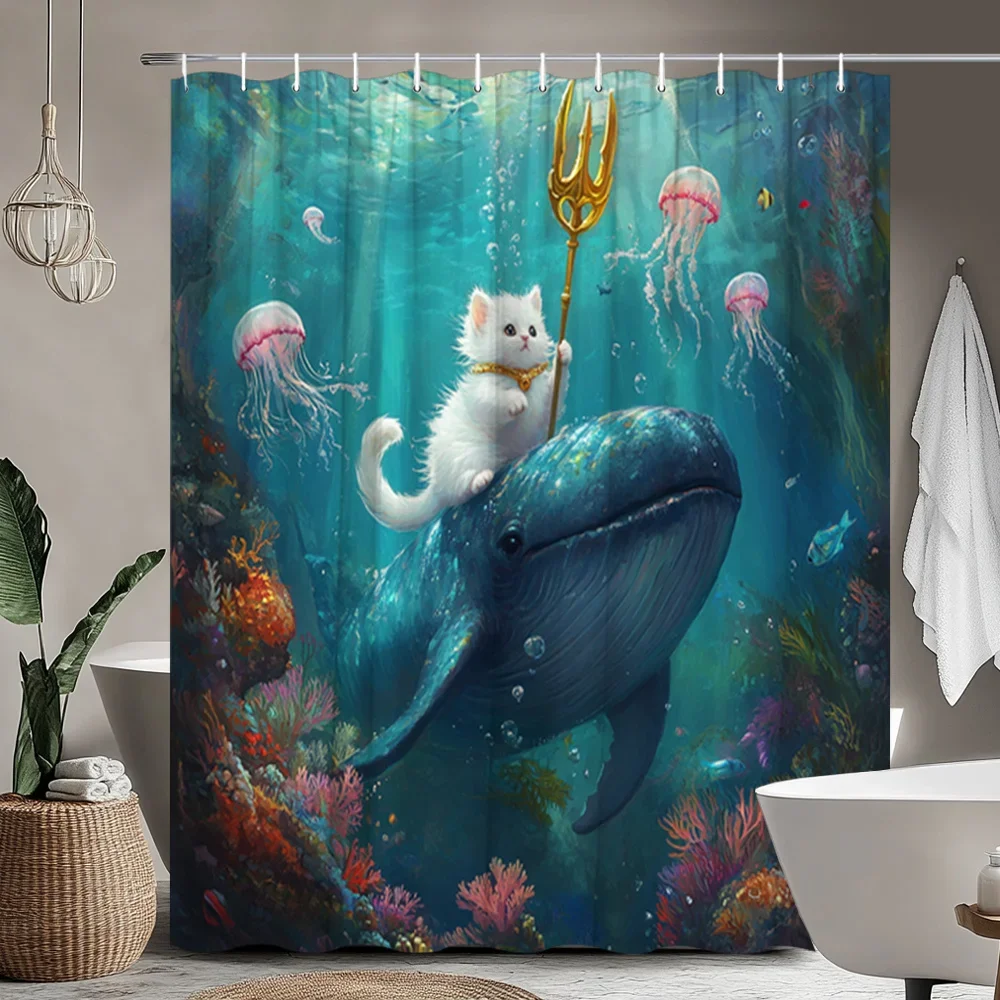 Fantasy Ocean Shower Curtain: 3