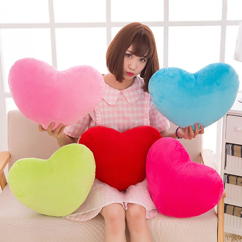 Heart Shaped Pillow Livingroom Cushion Bedroom Sleeping Pillow Lover Gift 3