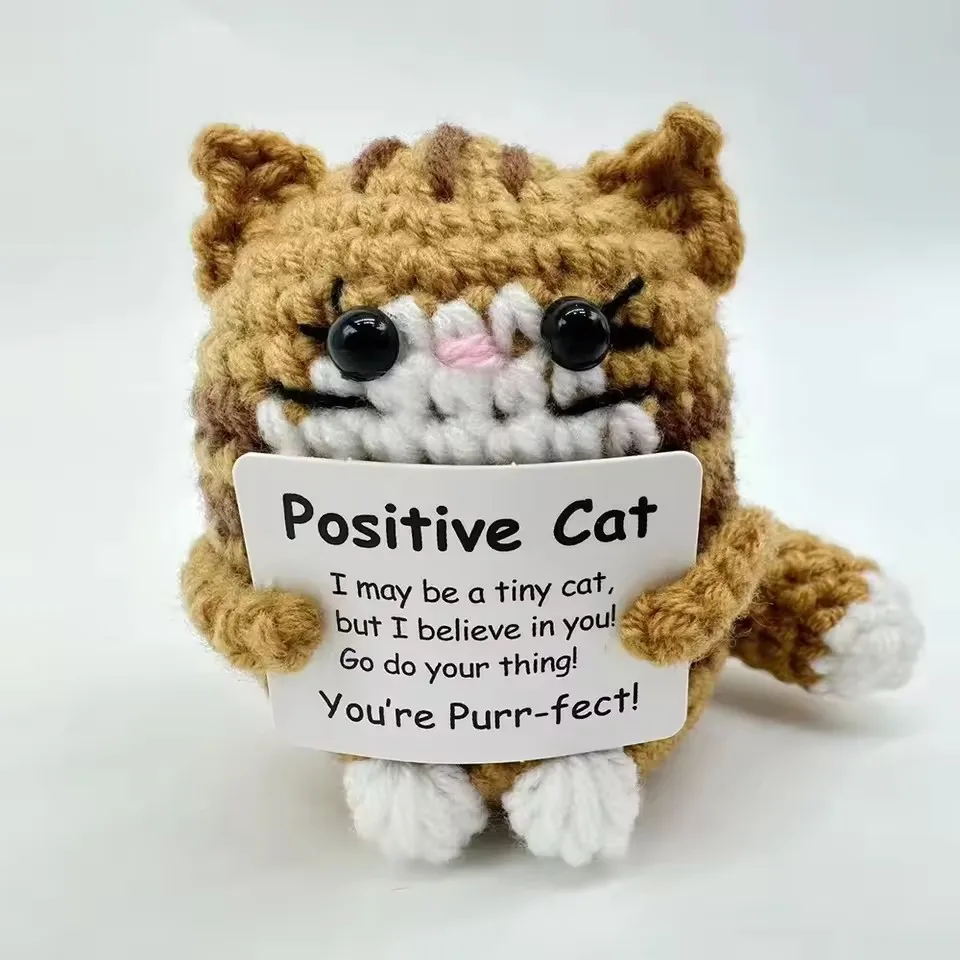 Crochet Cat Doll Ornament 10