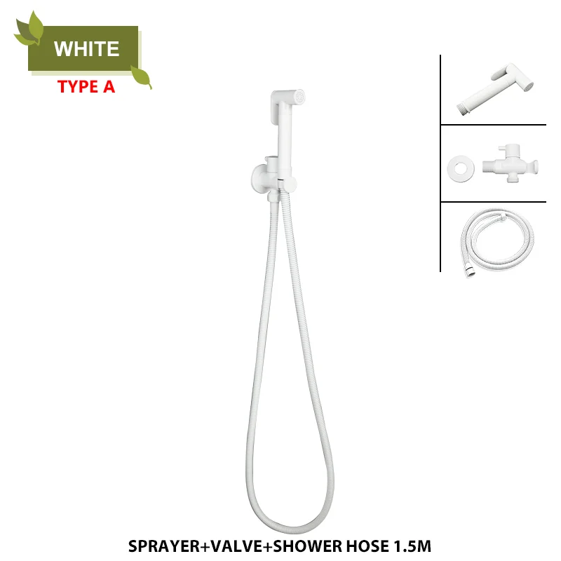 Brass Handheld Toilet Bidet 16