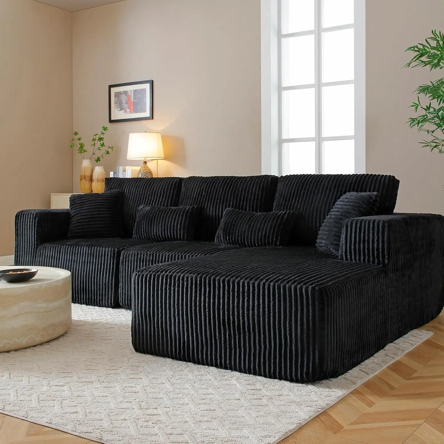 Modular Sectional Sofa Cloud Sectional Couch, 107 19