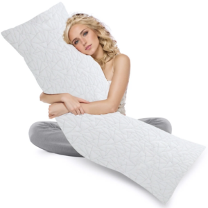 Memory Foam Body Pillow -Fluffy Body Pillows for Adults -Large Long Bed Pillow 1