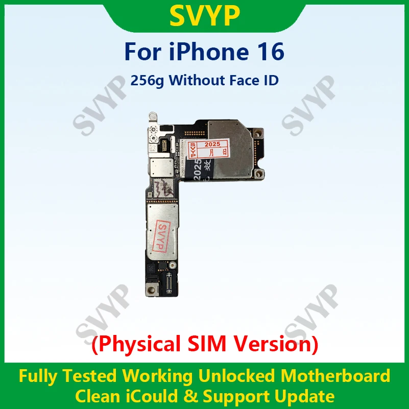 Fully Tested 100% Working Motherboard For iPhone 16ProMax Mainboard 4